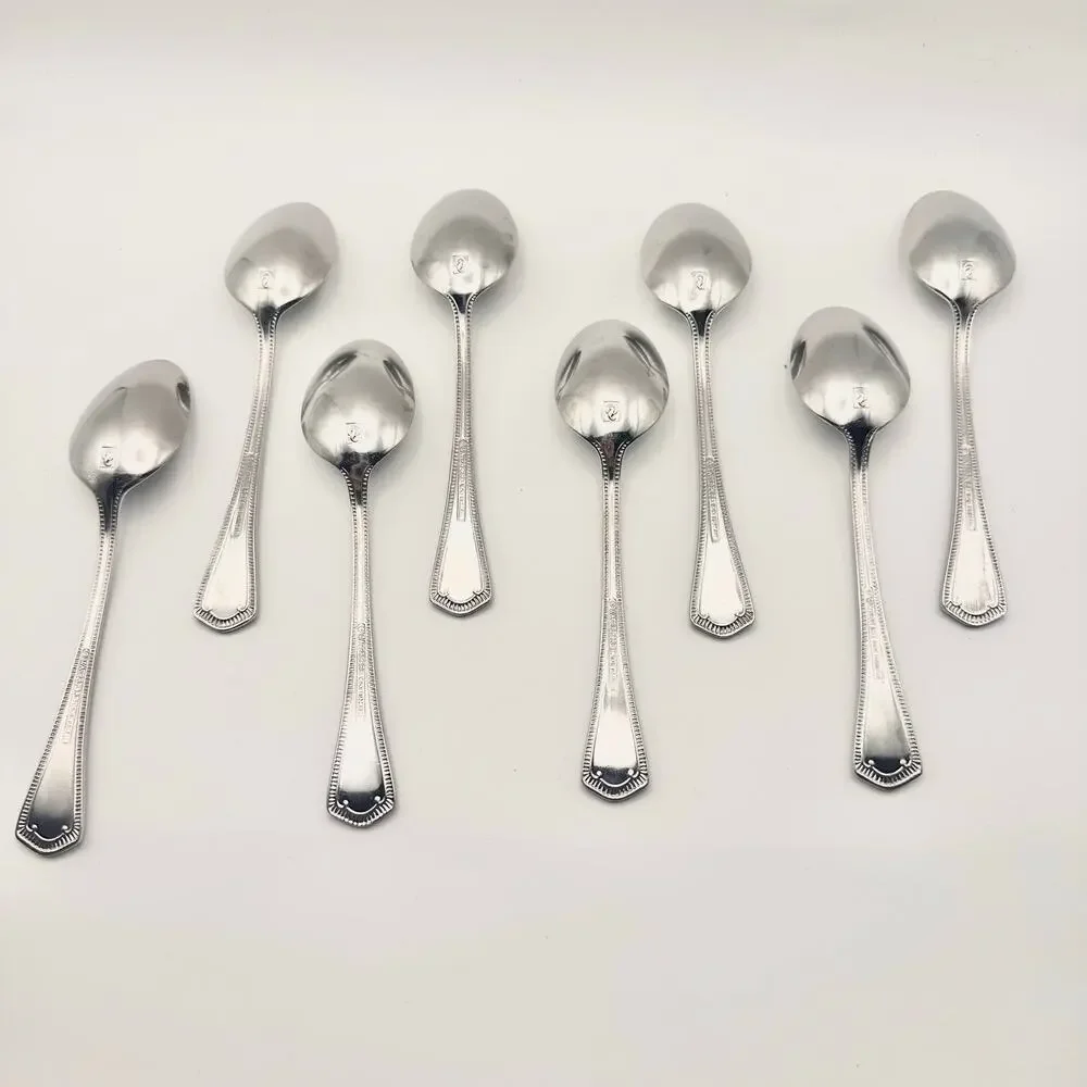 Waterford Somerset 18/10 Stainless Glossy 8 Teaspoon Replacement Flatware 6 1/4